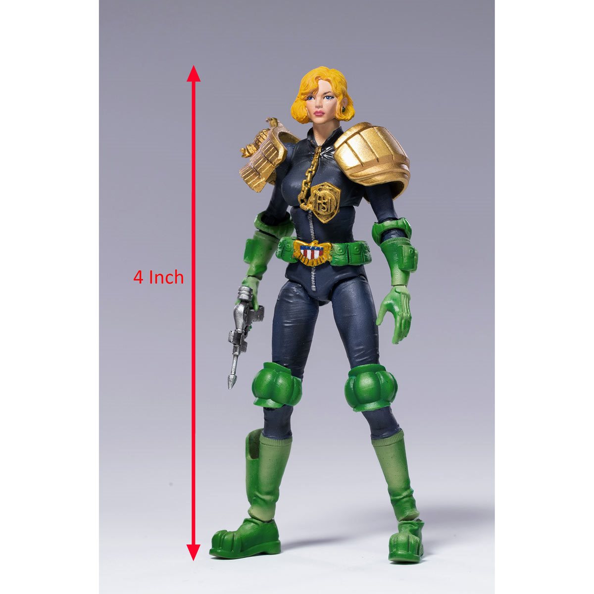 Judge Dredd Judge Anderson Exquisite Mini Series 1:18 Scale Action Figure