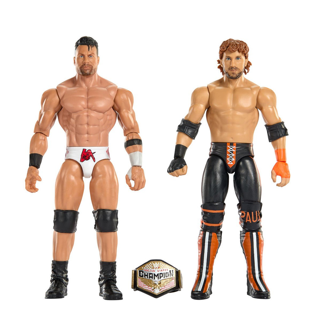 WWE Championship Showdown Series 24 LA Knight vs Logan Paul Action Figure 2-Pack