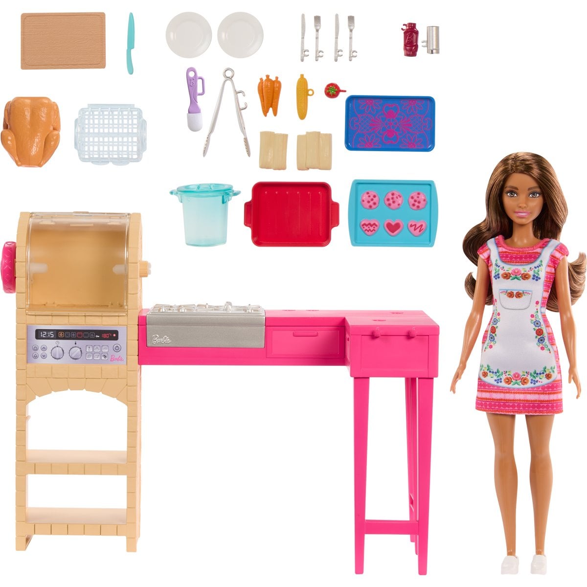 Barbie and Teresa Recipe for Friendship Teresa Playset and Doll