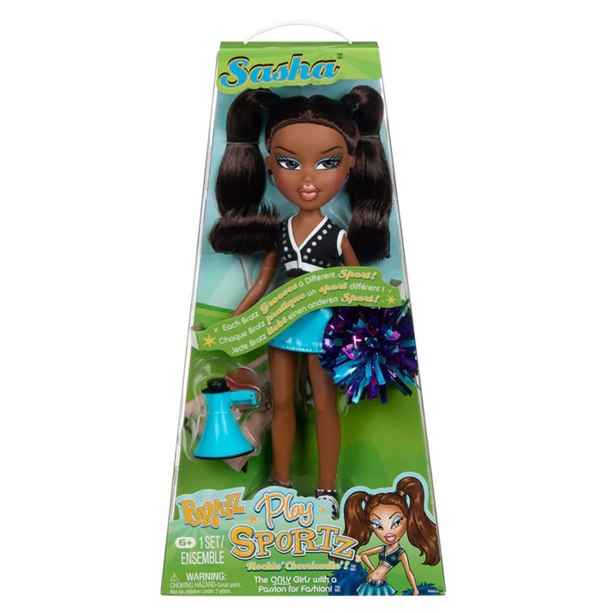 Bratz Play Sportz Sasha Cheerleading Doll