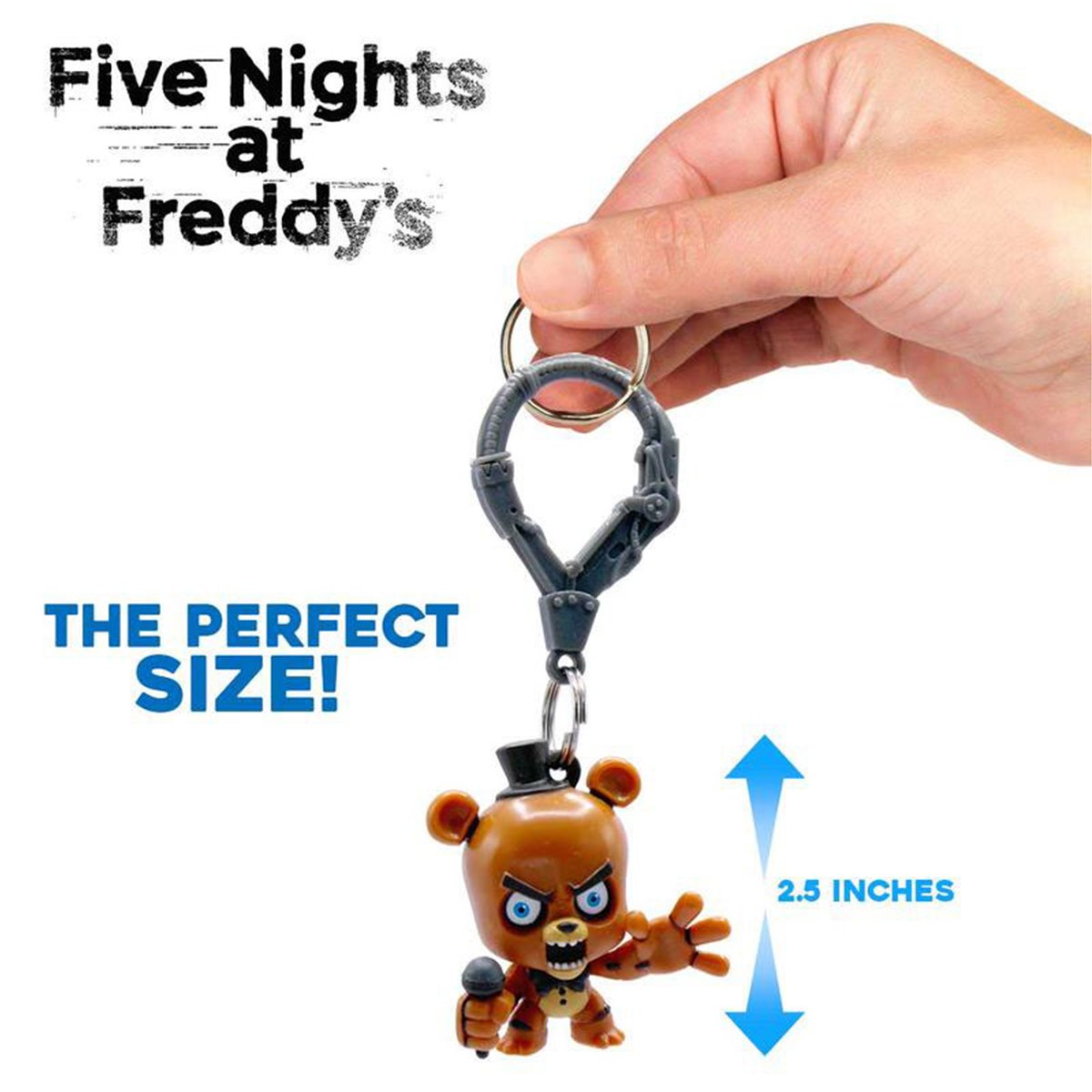 Five Nights at Freddy's Movie Blind Box Backpack Clip Case of 18