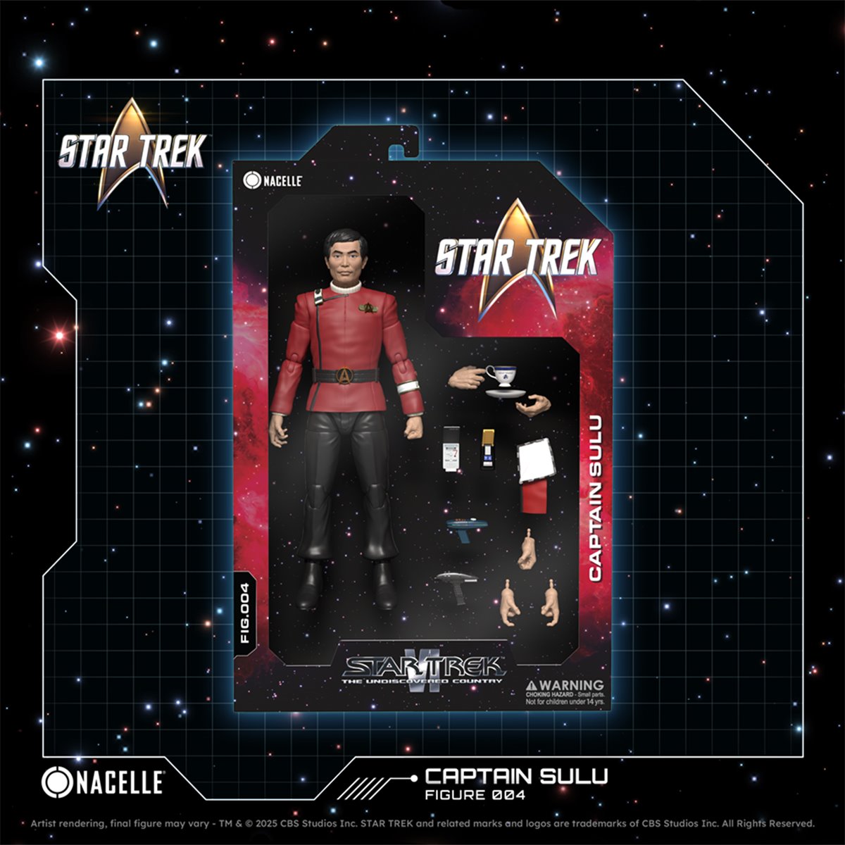 Star Trek VI: The Undiscovered Country Captain Sulu Action Figure
