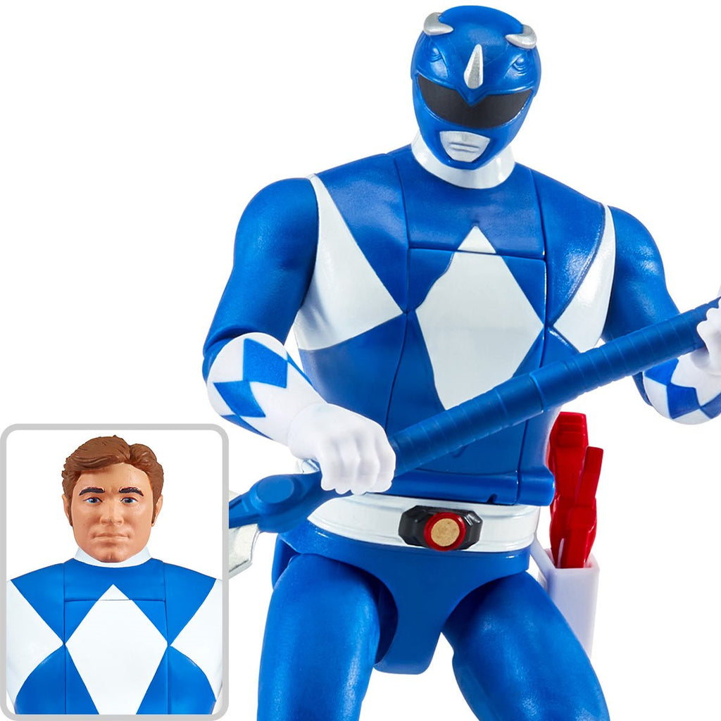Mighty Morphin Power Rangers: Re-Ignition Auto Morphin Blue Ranger Action Figure