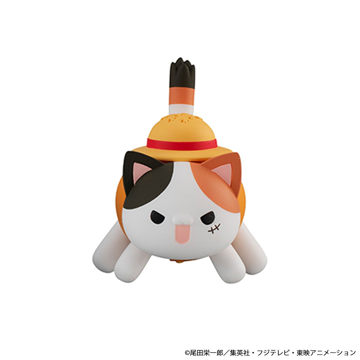 One Piece Nyan Piece Nyan! Luffy and the Seven Warlords of the Sea Mega Cat Project Mini-Figure Case of 8 - Repeat