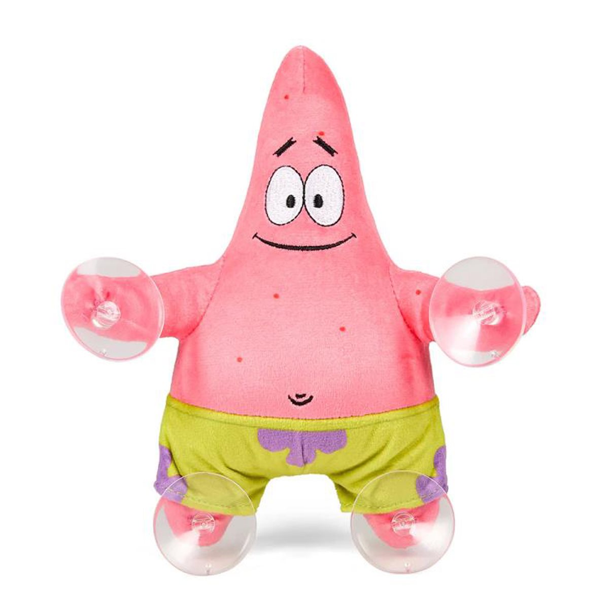 SpongeBob SquarePants Happy Patrick 8-Inch Suction Cup Window Clinger Plush