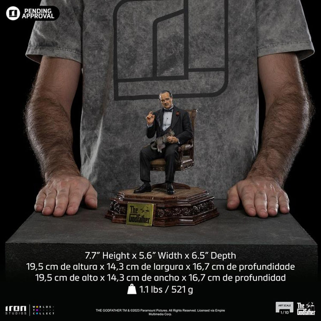 The Godfather Don Vito Corleone Limited Edition 1:10 Art Scale Statue