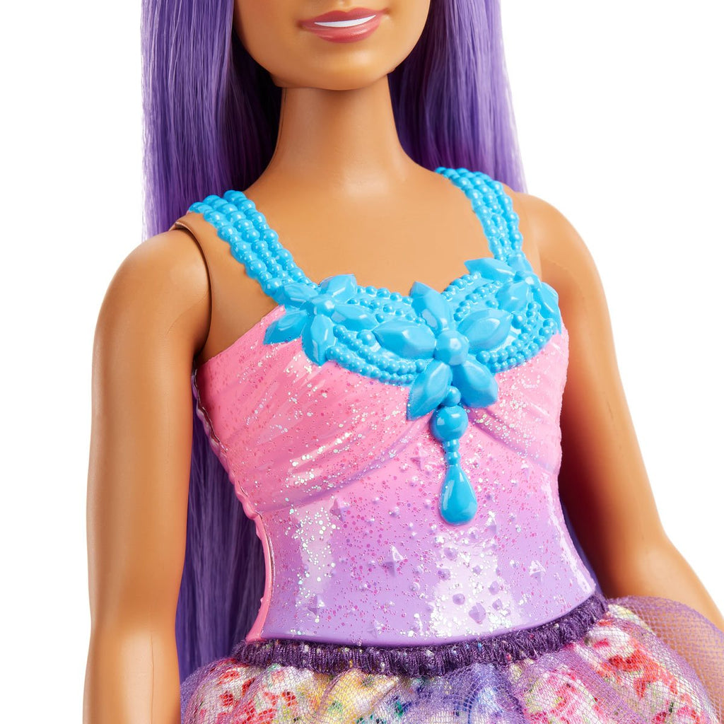 Barbie Dreamtopia Princess Doll with Purple Hair
