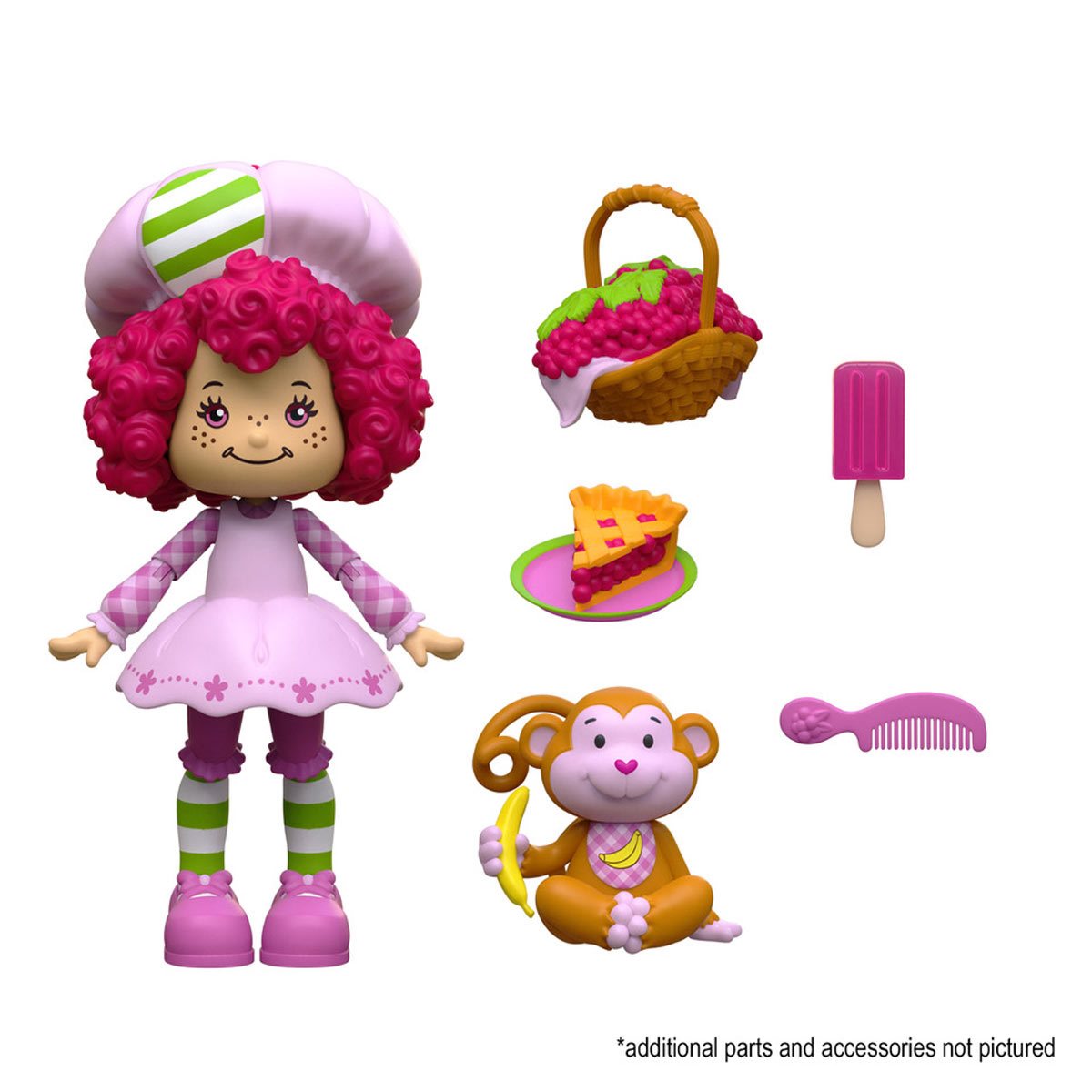 Strawberry Shortcake Wave 2 Raspberry Tart and Rhubarb Monkey Action Figure