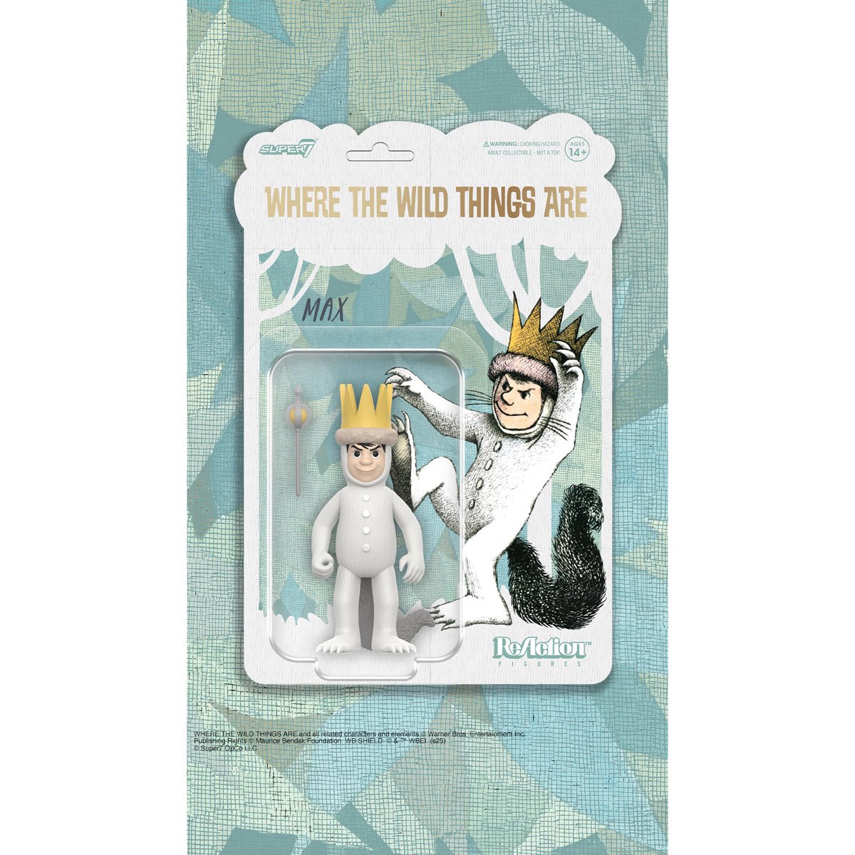 Where The Wild Things Are Max 3 3/4-Inch ReAction Figure