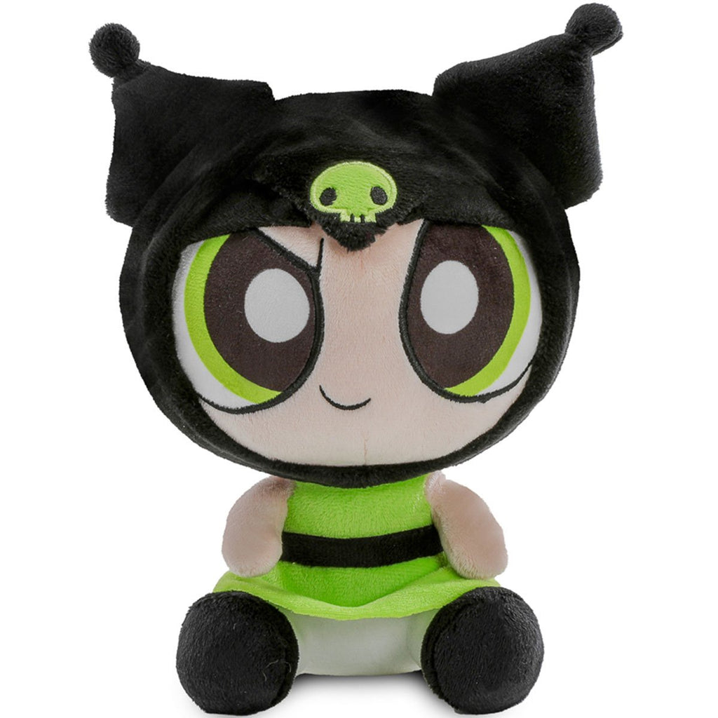 Hello Kitty and Friends x The Powerpuff Girls Buttercup as Kuromi Phunny Plush
