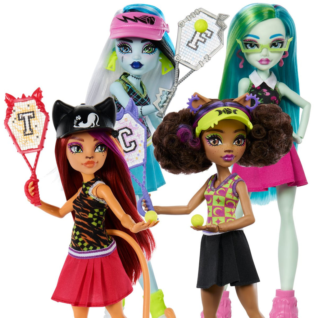 Monster High Buried Secrets Wave 4 Courtside Fang-Out Doll Case of 6