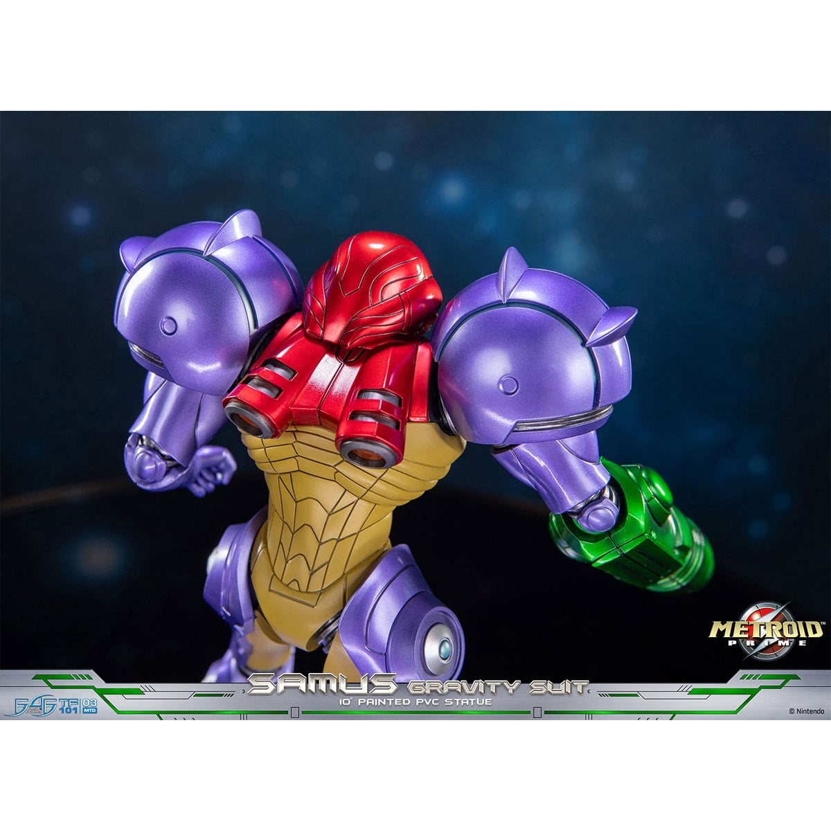 Metroid Prime Samus Gravity Suit Standard Edition Statue