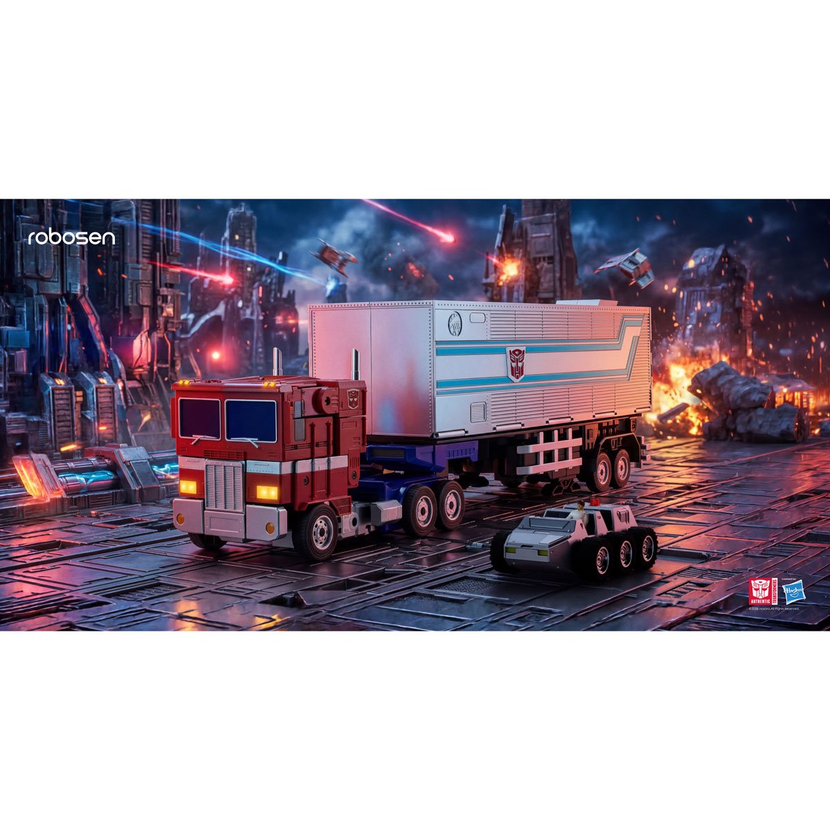 Transformers Optimus Prime Trailer Kit for Robosen Optimus Prime Elite Edition (robot sold separately)