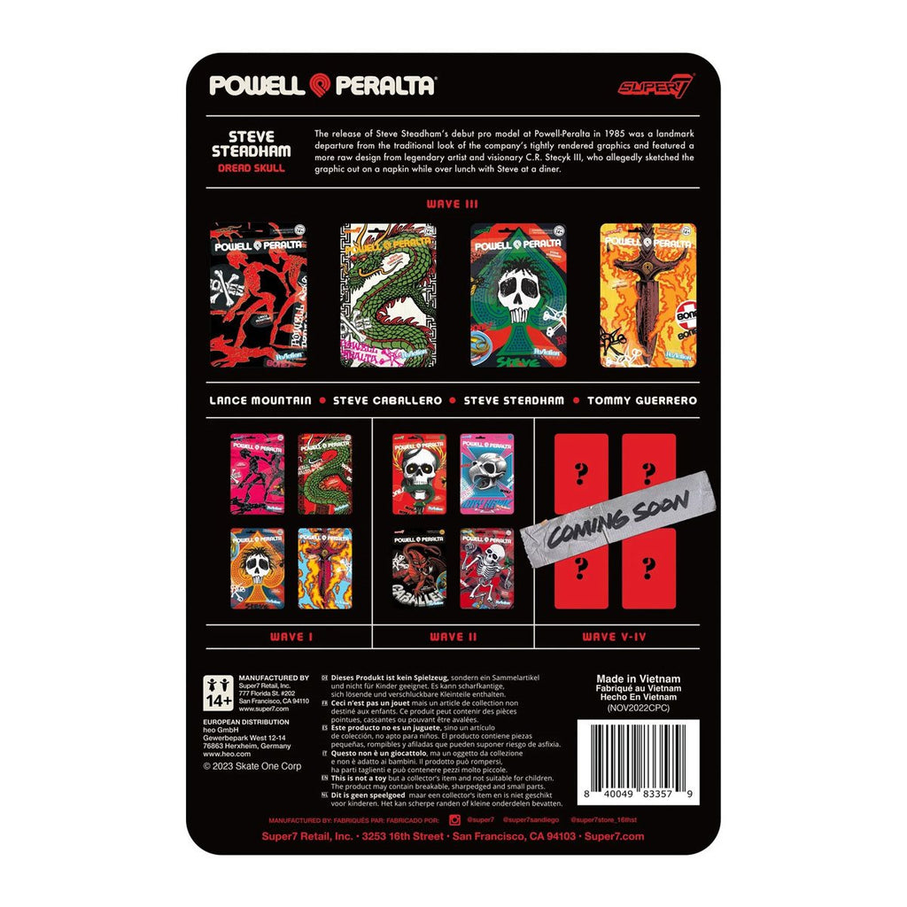 Powell-Peralta Steve Stedham (Del Mar) 3 3/4-Inch ReAction Figure