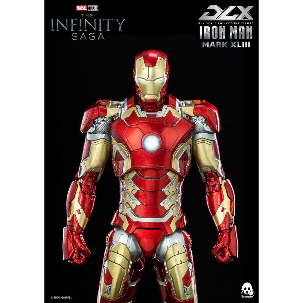 Avengers: Infinity Saga Iron Man Mark 43 DLX 1:12 Scale Action Figure