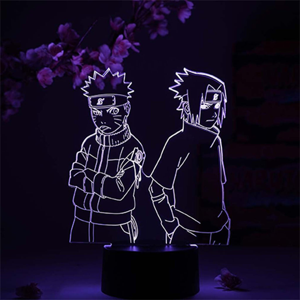 Naruto: Shippuden Naruto and Sasuke Young Otaku Lamp