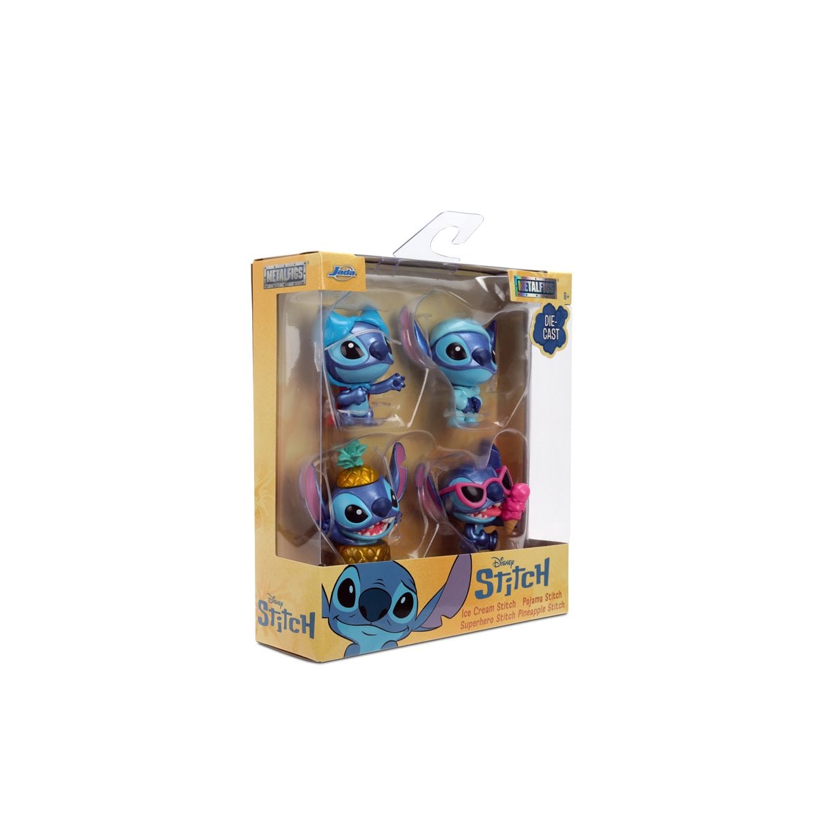 Lilo & Stitch Wave 3 MetalFigs 2 1/2-Inch Die-Cast Metal Mini-Figure 4-Pack