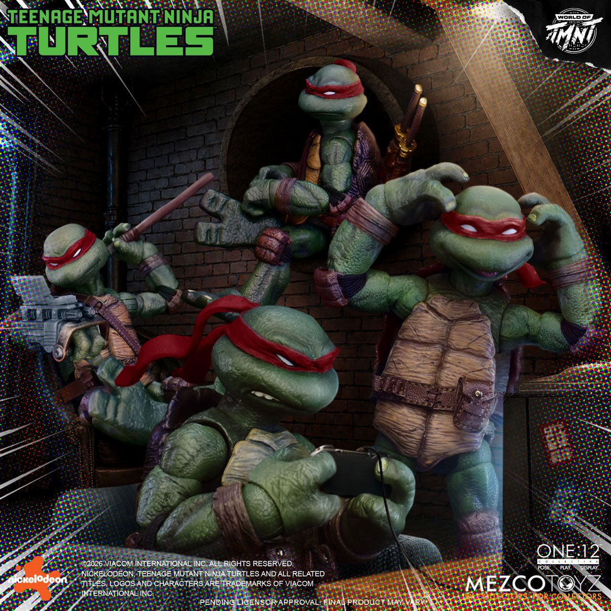Teenage Mutant Ninja Turtles Deluxe One:12 Collective Boxed Set - ReRun