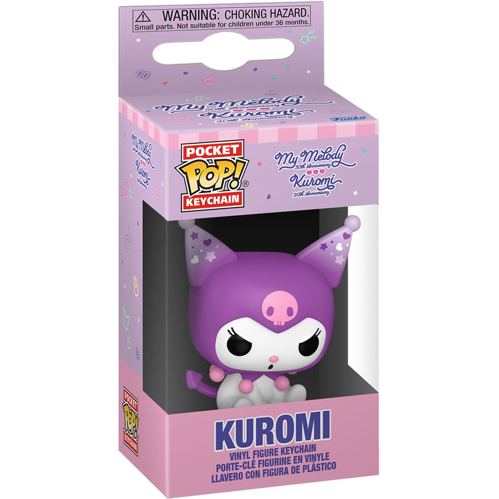 Hello Kitty Kuromi 20th Anniversary Kuromi Funko Pocket Pop! Key Chain