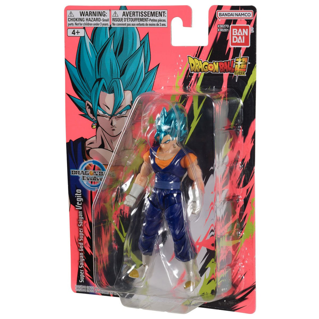 Dragon Ball Super Evolve Super Saiyan God Super Saiyan Vegito 5-Inch Action Figure