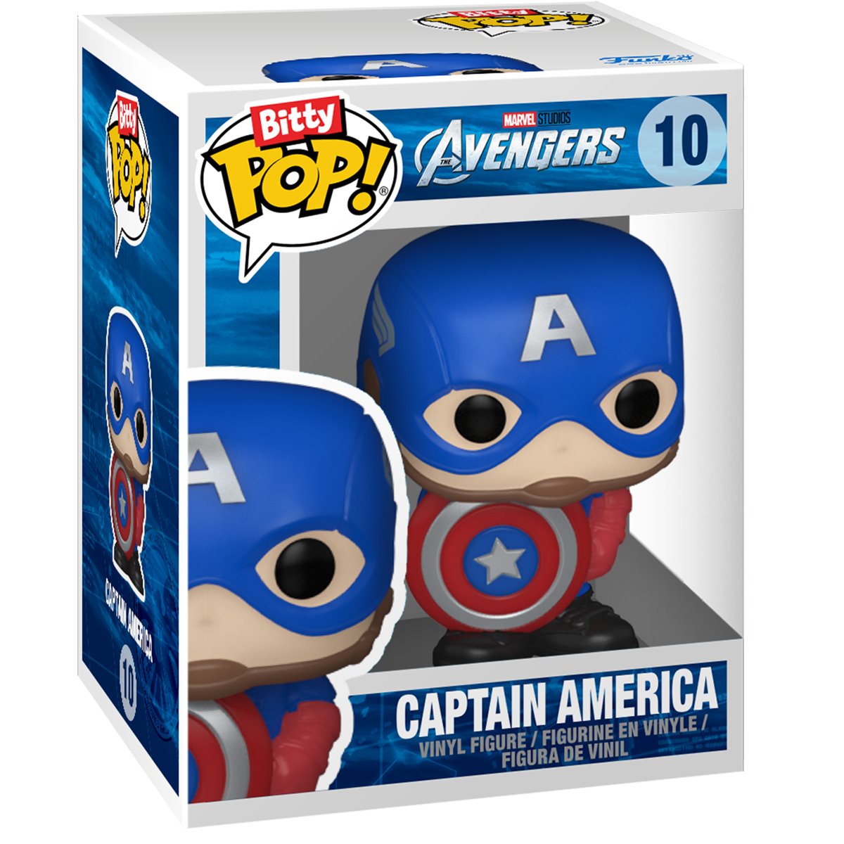 The Avengers The Infinity Saga Captain America and Hulk Funko Bitty Pop! Mini-Figure 2-Pack