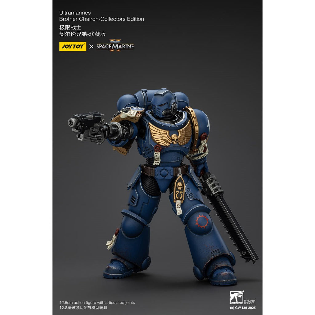 Joy Toy Warhammer Space Marine II Brother Chairon Collectors Edition 1:18 Scale Action Figure