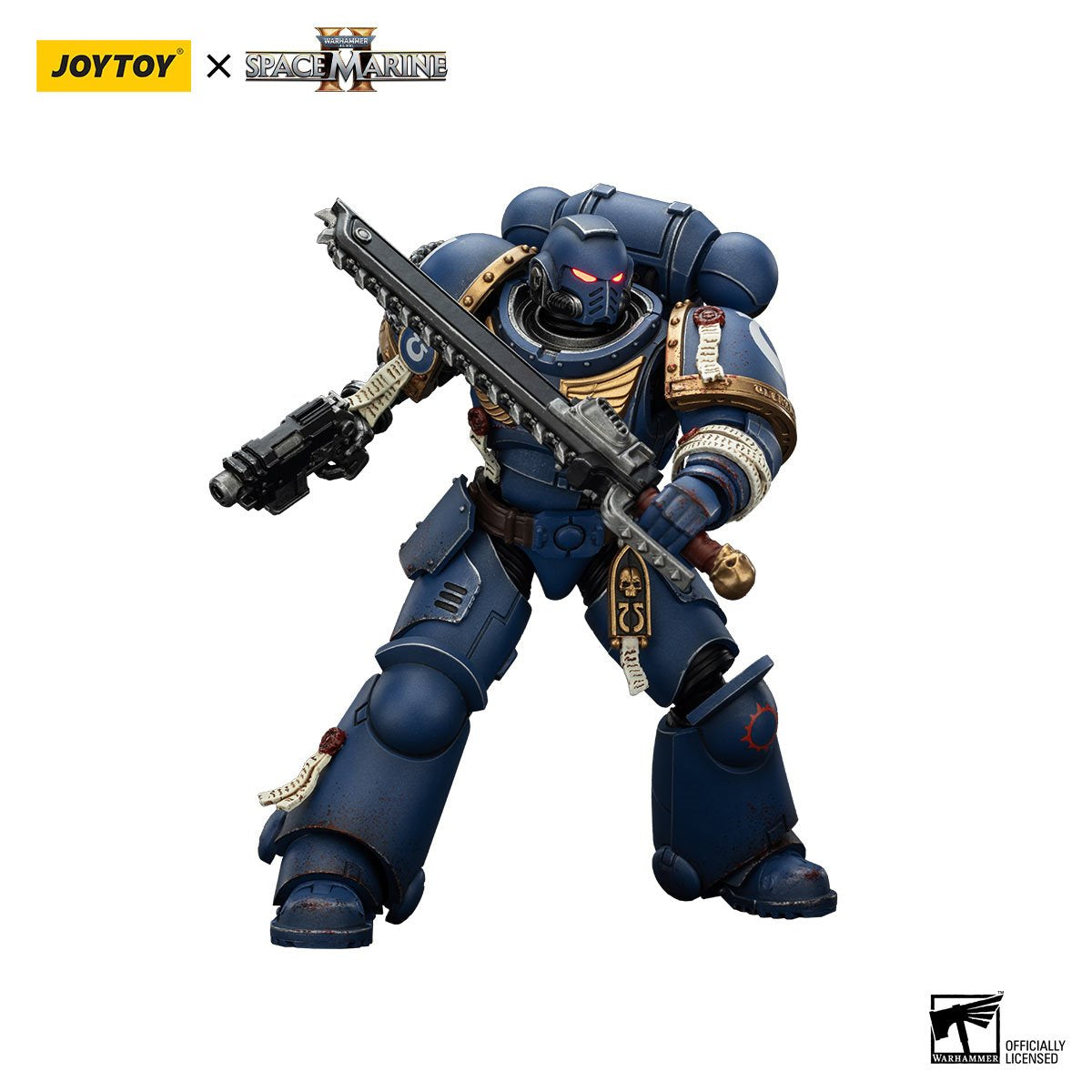Joy Toy Warhammer Space Marine II Brother Chairon Collectors Edition 1:18 Scale Action Figure