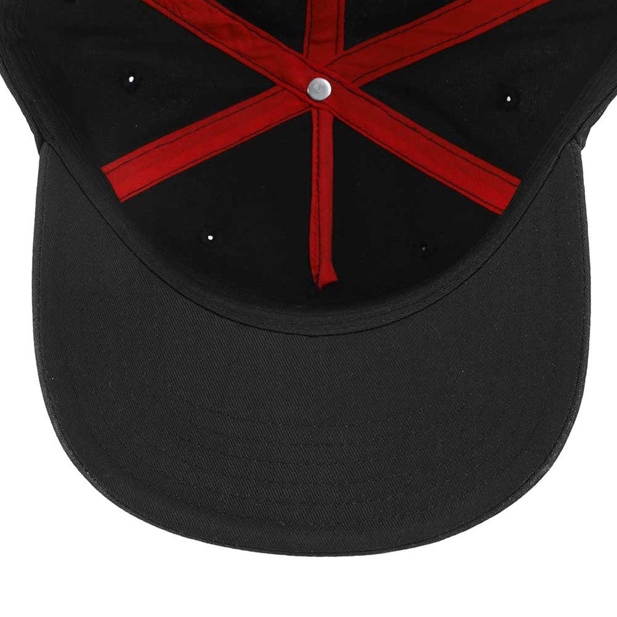 Ghost Face Sublimated Patch Pre-Curved Snapback Hat