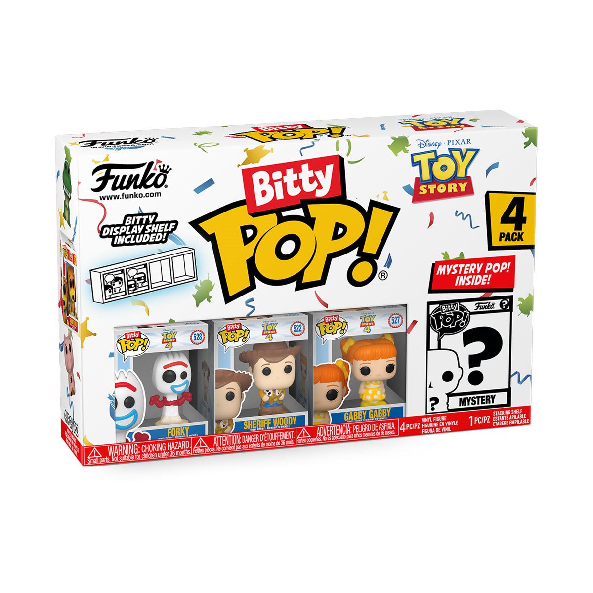 Toy Story Forky Funko Bitty Pop! Mini-Figure 4-Pack