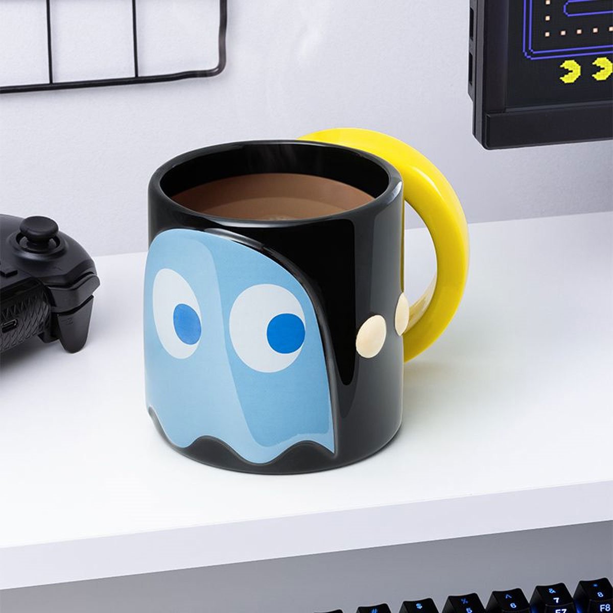 Pac-Man Shaped Mug