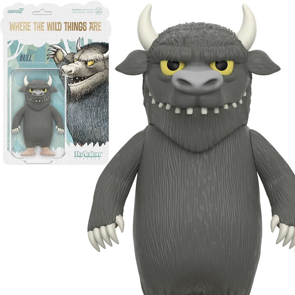 Where The Wild Things Are Bull (Monster) 3 3/4-Inch ReAction Figure