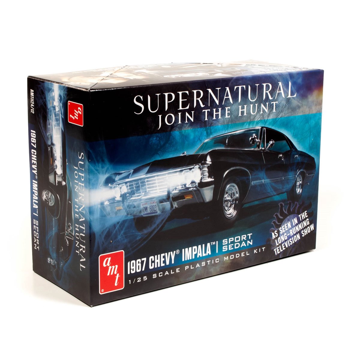 Supernatural 1967 Chevy Impala 4-Door 1:25 Scale Model Kit