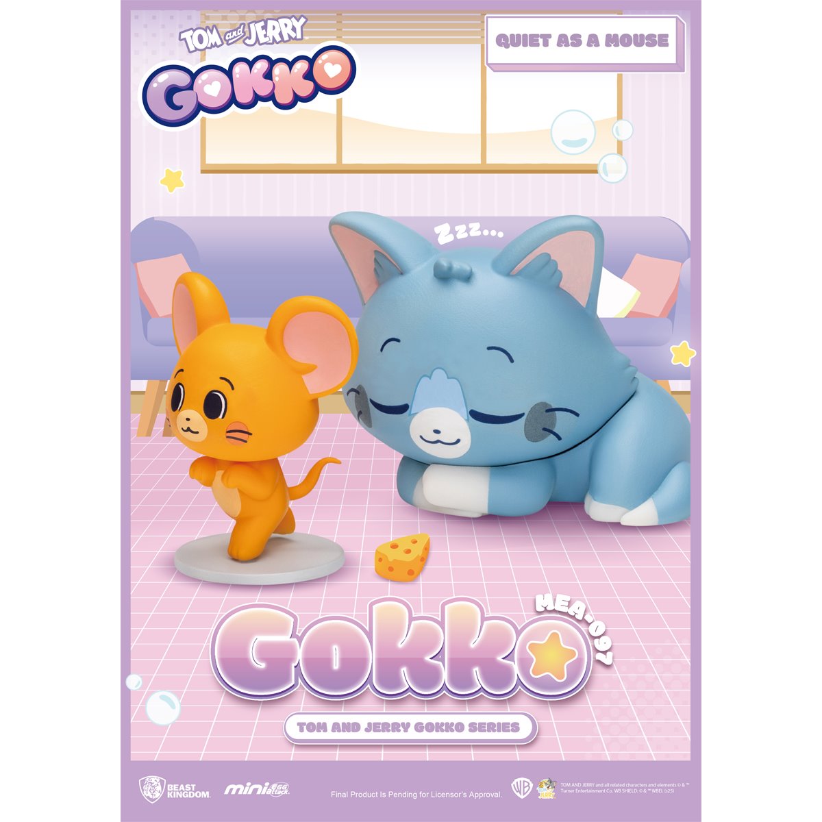 Tom and Jerry Gokko MEA-097 Mini-Figure Blind Box Case of 6