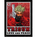 Trigun Vash Sublimation Throw Blanket