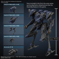 30 Minutes Missions Armored Core VI: Fires of Rubicon Schneider Nachtreiher/40E Steel Haze Model Kit