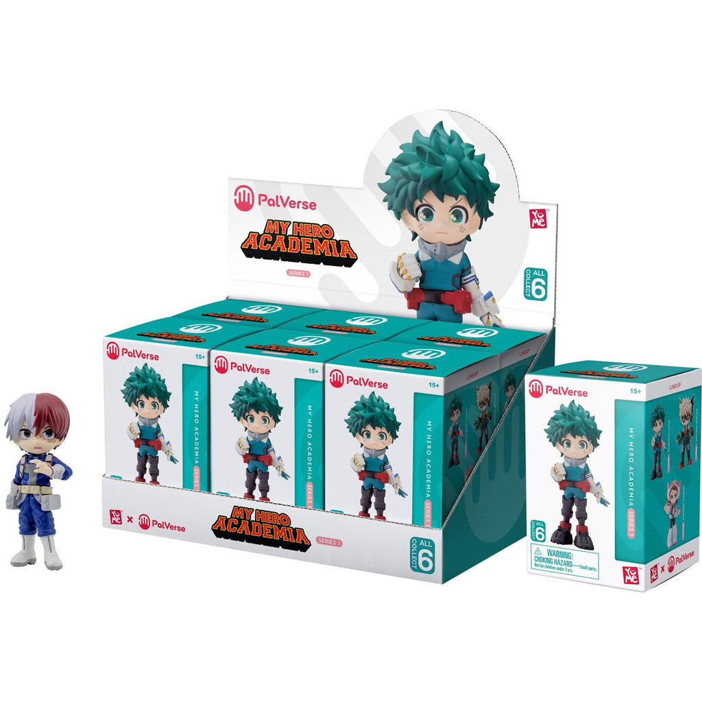 My Hero Academia PalVerse Anime Blind-Box Series 1 Mini-Figure Case of 6