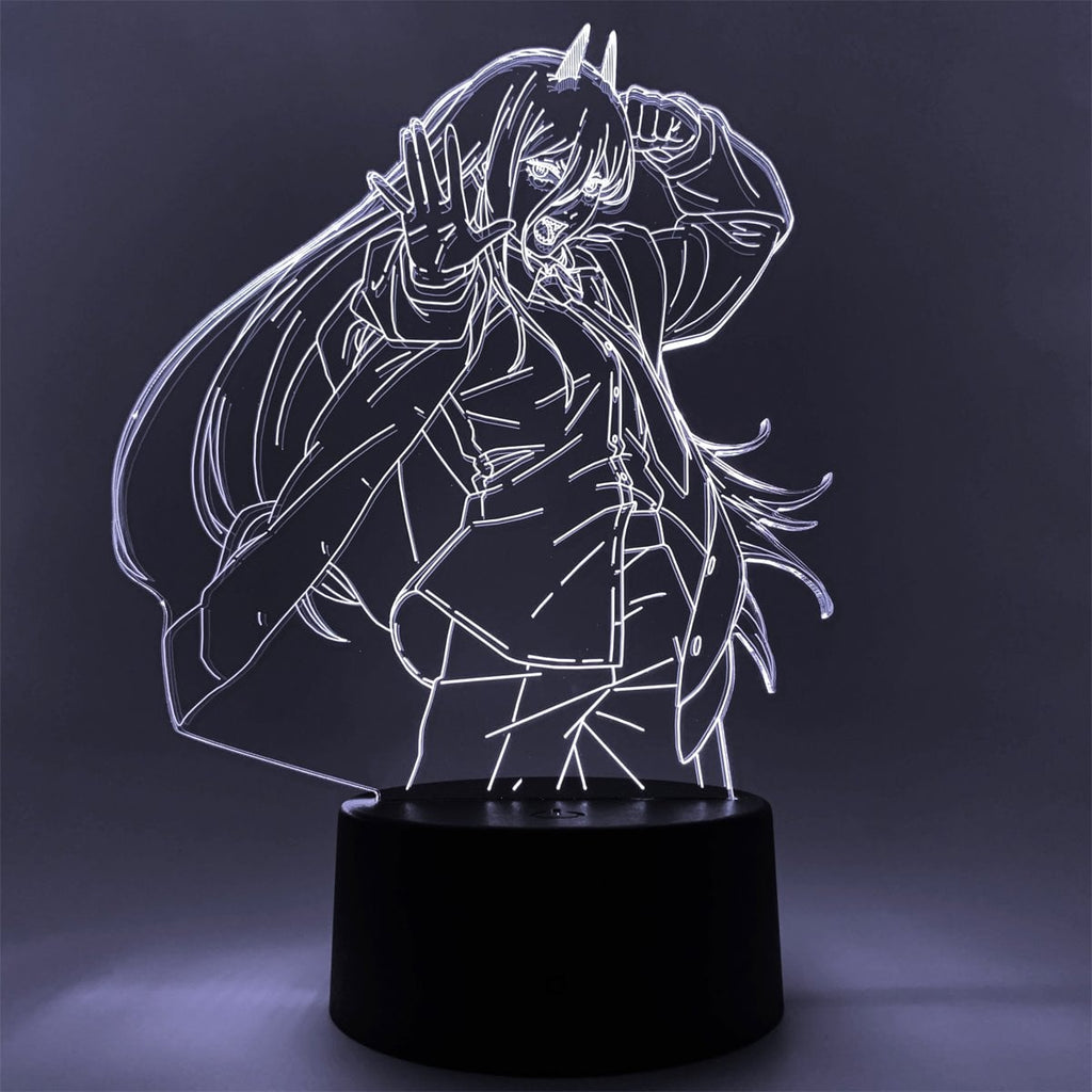 Chainsaw Man Power Otaku Lamp