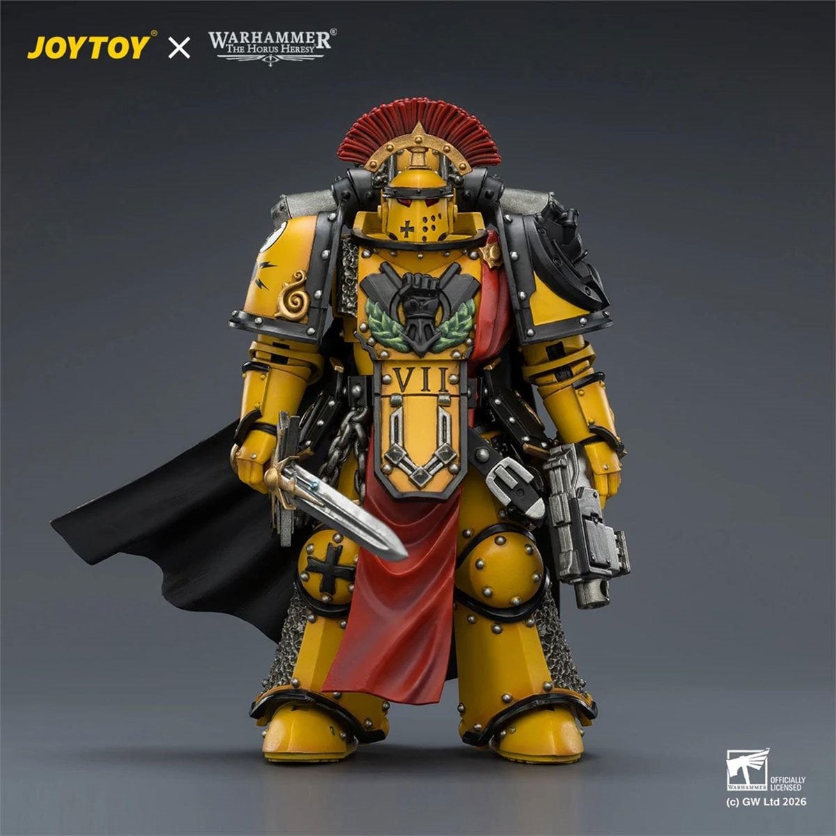 Joy Toy Warhammer The Horus Heresy Imperial Fists Legion Praetor 1:18 Scale Action Figure
