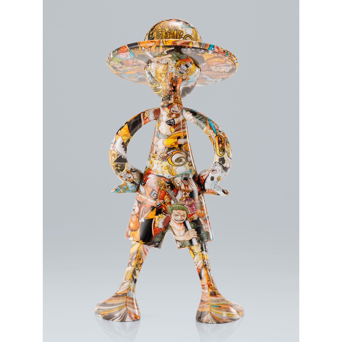 One Piece Monkey D. Luffy 1000LOGS Anniversary ArtCanvas 1:8 Scale Statue