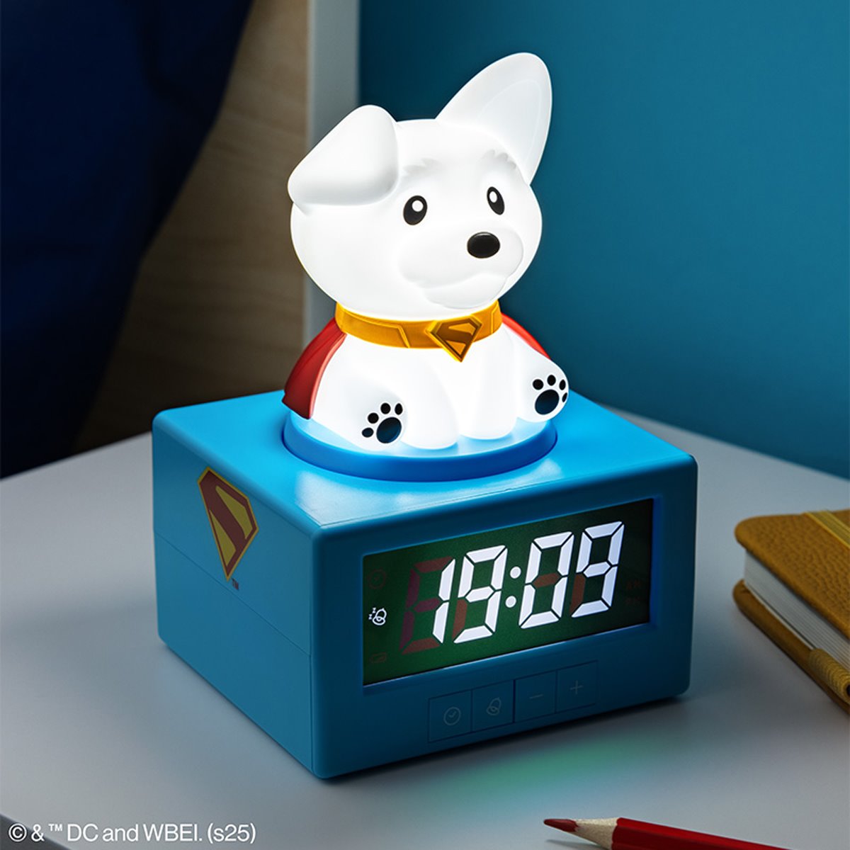 Superman Krypto Icon Alarm Clock