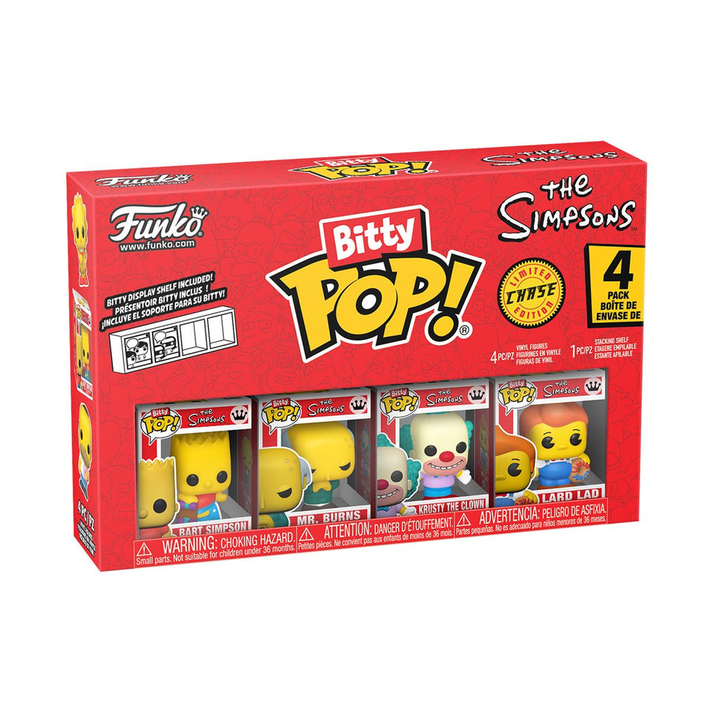The Simpsons Bart Simpson Funko Bitty Pop! Mini-Figure 4-Pack