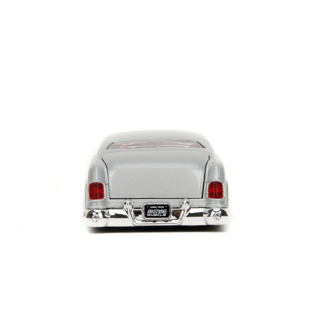 Bigtime Muscle 1951 Mercury Silver and Red 1:24 Scale Die-Cast Metal Vehicle