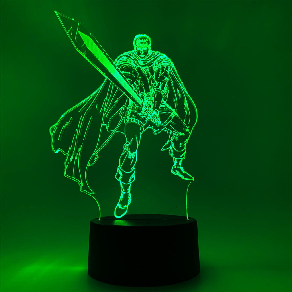 Berserk Guts Otaku Lamp