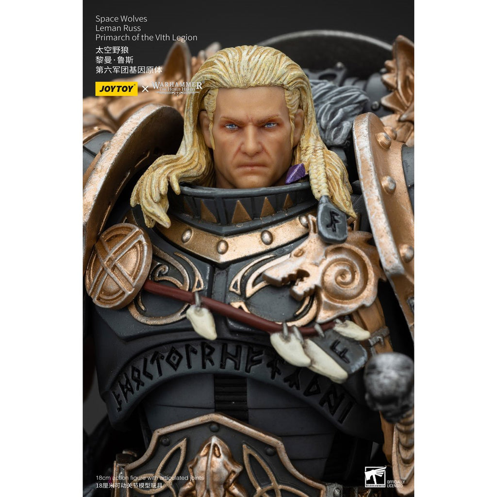 Joy Toy Warhammer The Horus Heresy Space Wolves Leman Russ Primarch of the VIth Legion 1:18 Scale Action Figure