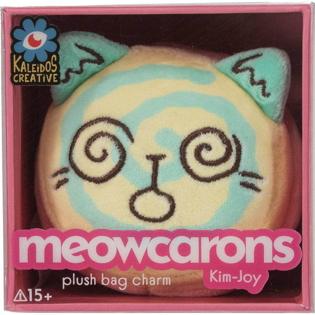 Meowcaron Spiral Plush Bag Charm