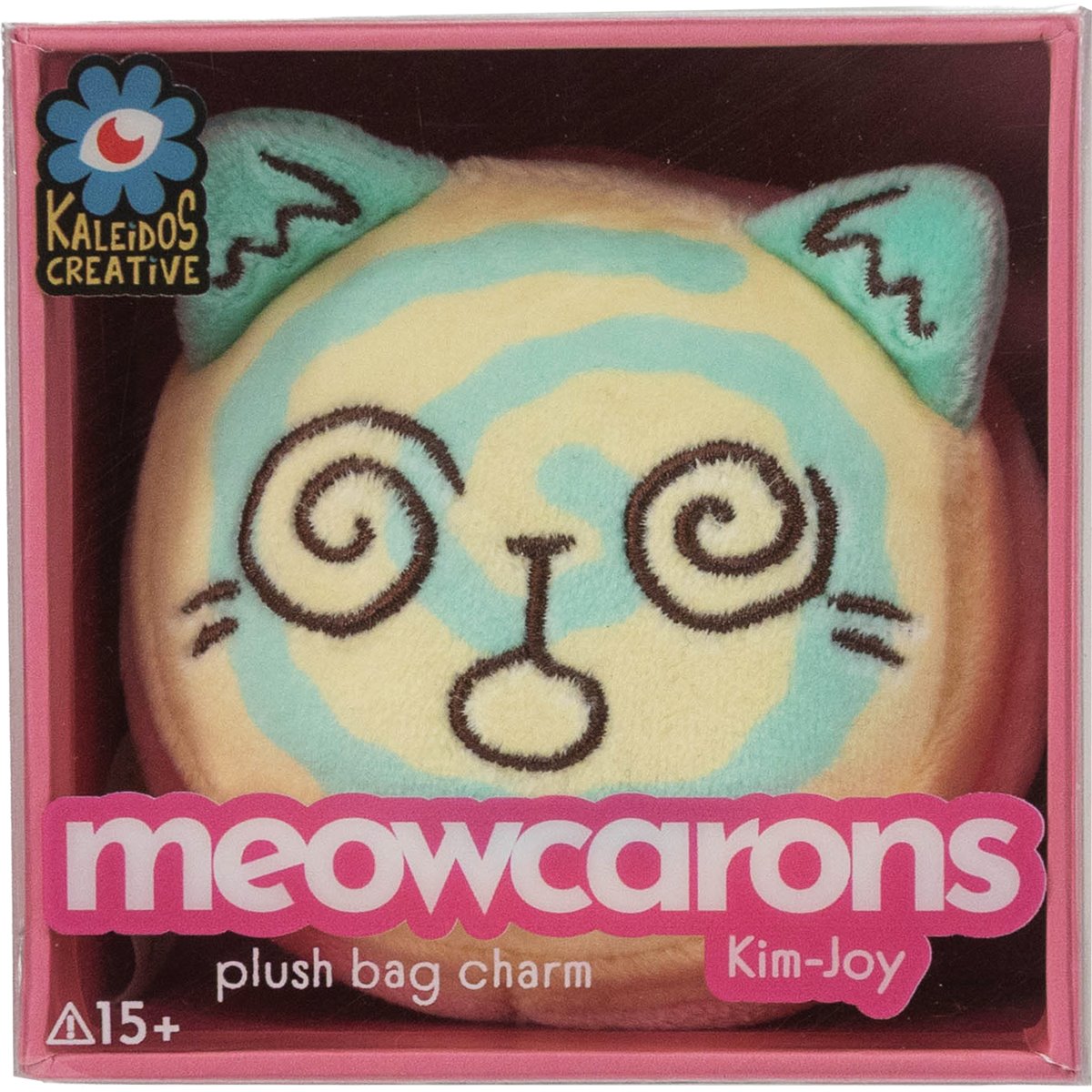 Meowcaron Spiral Plush Bag Charm