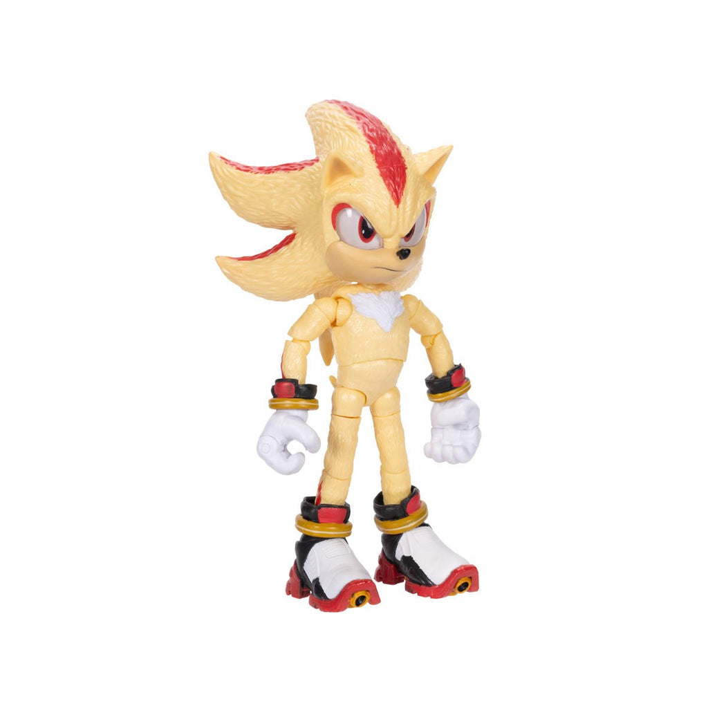Sonic 3 Movie 5-Inch Wave 3 Super Shadow Action Figure
