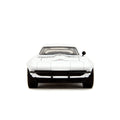 Bigtime Muscle 1966 Chevrolet Corvette Stingray White 1:24 Scale Die-Cast Metal Vehicle