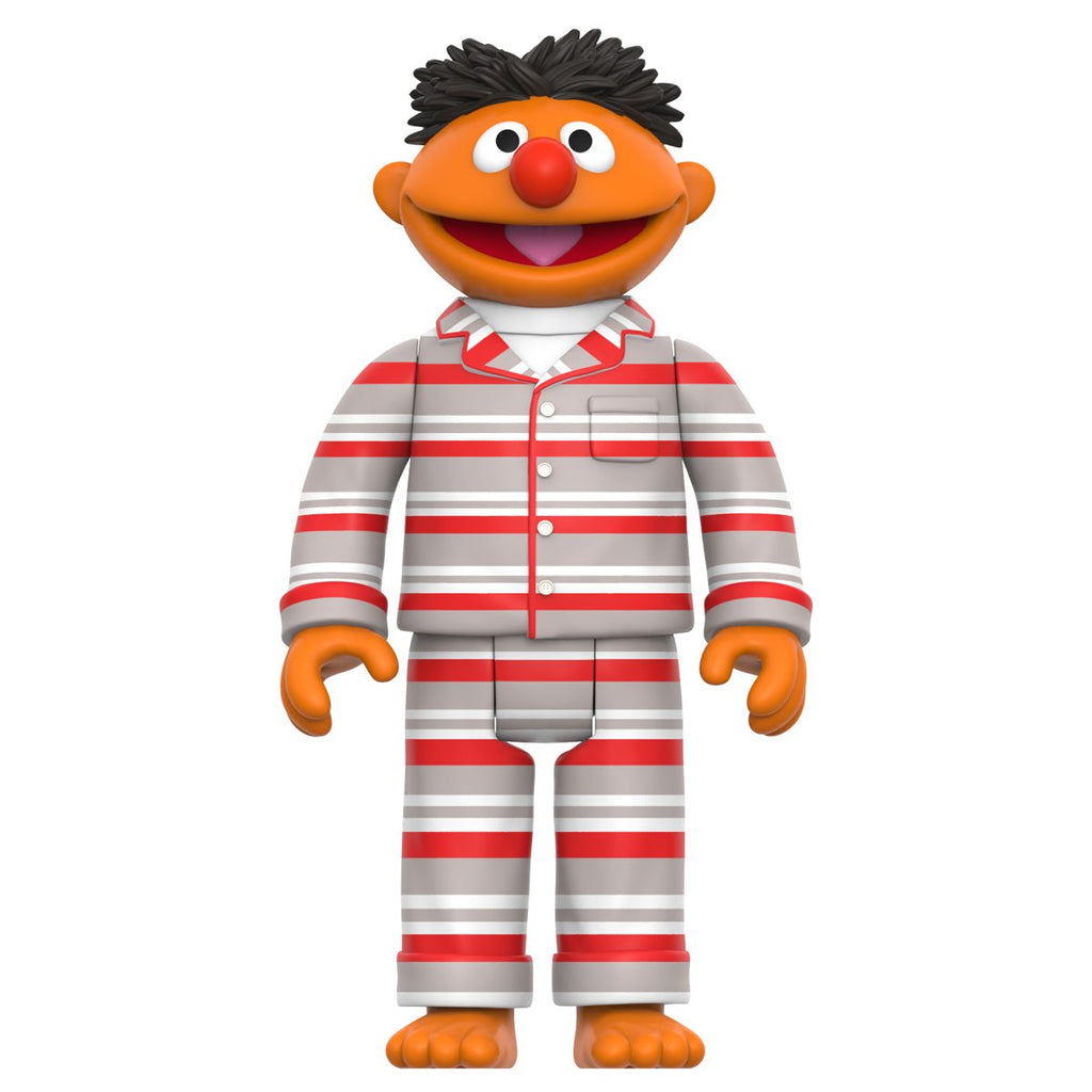 Sesame Street Ernie (Striped PJs) 3 3/4-Inch ReAction Figure