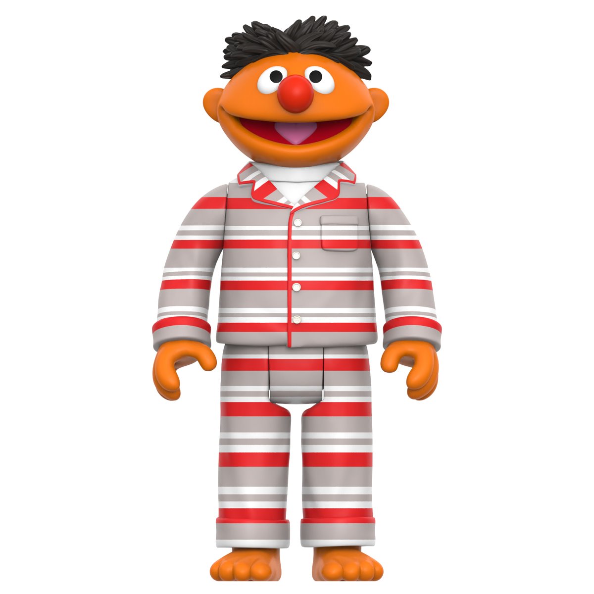 Sesame Street Ernie (Striped PJs) 3 3/4-Inch ReAction Figure